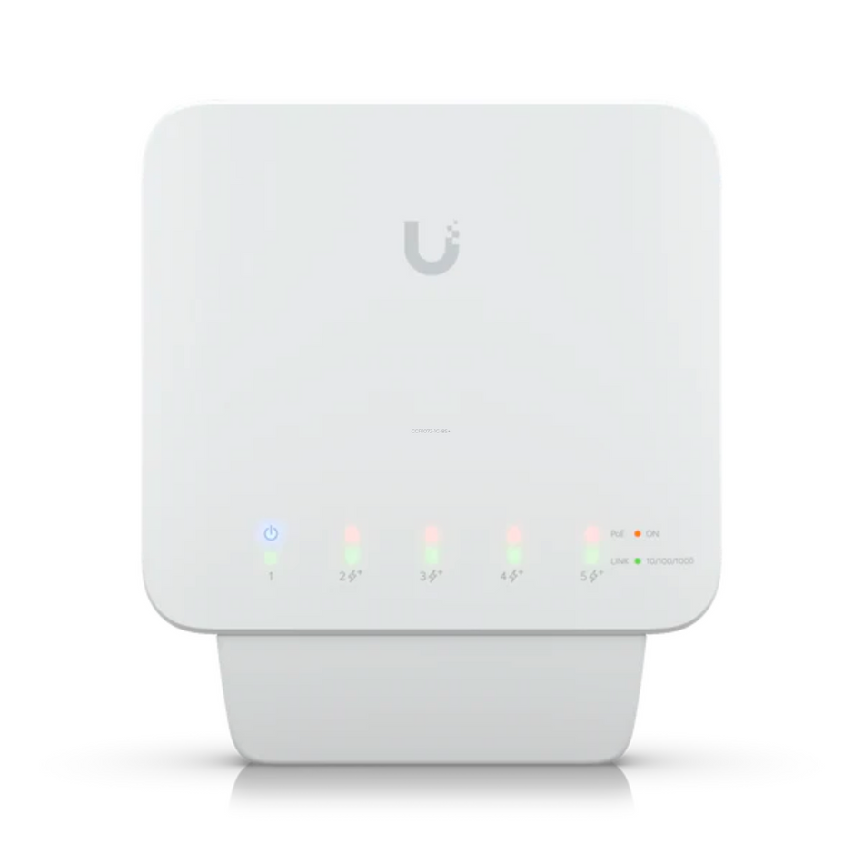 Ubiquiti UniFi 802.3at PoE 5-Port RJ45 Gigabit Layer 2 Ethernet Switch [USW-Flex] **Open Boxx*